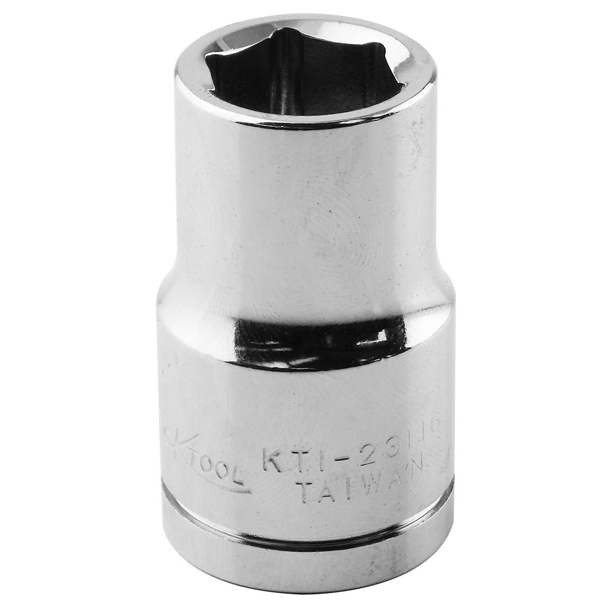 K Tool International Socket — 1/2in. Drive, 1/2in. Size, 6-Point, Chrome Vanadium Steel, Model# KTI23116